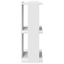 Librería 3 niveles madera ingeniería blanco 60x30x80 cm de , Librerías y estanterías - Ref: Foro24-860256, Precio: 38,47 €, D...
