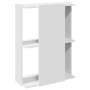 Librería 3 niveles madera ingeniería blanco 60x30x80 cm de , Librerías y estanterías - Ref: Foro24-860256, Precio: 38,47 €, D...
