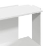 Librería 3 niveles madera ingeniería blanco 60x30x80 cm de , Librerías y estanterías - Ref: Foro24-860256, Precio: 38,47 €, D...