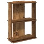 Librería 3 niveles madera ingeniería madera vieja 60x30x80 cm de , Librerías y estanterías - Ref: Foro24-860263, Precio: 42,0...