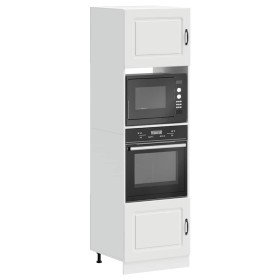 Armarios para horno 2 uds Lucca blanco madera de ingeniería de , Armarios de cocina - Ref: Foro24-3315031, Precio: 250,28 €, ...