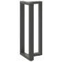 Patas mesa bar forma T 2 uds acero antracita 50x35x(100-101)cm de , Patas para mesas - Ref: Foro24-4013090, Precio: 144,51 €,...