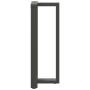 Patas mesa bar forma T 2 uds acero antracita 50x35x(100-101)cm de , Patas para mesas - Ref: Foro24-4013090, Precio: 144,51 €,...