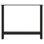 Patas de mesa de centro acero negro 2 uds 90x(72-73) cm de , Patas para mesas - Ref: Foro24-4013316, Precio: 86,45 €, Descuen...