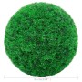 Bolas de boj artificial 2 unidades 35 cm de vidaXL, Flora artificial - Ref: Foro24-315480, Precio: 51,56 €, Descuento: %