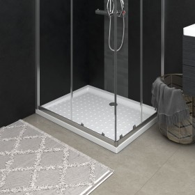 Plato de ducha con puntos ABS blanco 90x70x4 cm de vidaXL, Platos de ducha - Ref: Foro24-148896, Precio: 92,92 €, Descuento: %