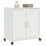 Aparador de acero laminado en frío blanco 68,5x39x72 cm de , Aparadores - Ref: Foro24-846661, Precio: 104,79 €, Descuento: %