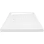 Plato de ducha con puntos ABS blanco 90x70x4 cm de vidaXL, Platos de ducha - Ref: Foro24-148896, Precio: 98,82 €, Descuento: %
