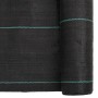 Membrana para malezas PP negra 1,5x150 m de , Mallas antihierbas - Ref: Foro24-4005155, Precio: 84,85 €, Descuento: %