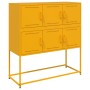 Aparador de acero laminado en frío amarillo 100,5x39x107 cm de , Aparadores - Ref: Foro24-846599, Precio: 109,84 €, Descuento: %