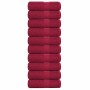 Toallas 10 uds 100% algodón burdeos 30x30 cm 360 gsm de , Toallas - Ref: Foro24-136730, Precio: 18,17 €, Descuento: %