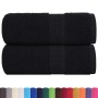 Toallas de jabón 2 uds negro 30x30 cm 360 gsm 100% algodón de , Toallas - Ref: Foro24-136944, Precio: 11,79 €, Descuento: %
