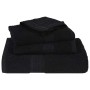Toallas de jabón 2 uds negro 30x30 cm 360 gsm 100% algodón de , Toallas - Ref: Foro24-136944, Precio: 11,79 €, Descuento: %