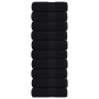 Toallas de jabón 10 uds negro 30x30 cm 360 gsm 100% algodón de , Toallas - Ref: Foro24-136946, Precio: 25,00 €, Descuento: %