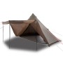 Tienda de campaña familiar tipi 6 personas impermeable marrón de , Tiendas de campaña - Ref: Foro24-4009450, Precio: 191,86 €...