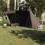 Tienda de campaña familiar tipi 6 personas impermeable marrón de , Tiendas de campaña - Ref: Foro24-4009450, Precio: 191,86 €...