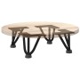 Patas de mesa tipo horquilla 4 unidades acero macizo negro 10cm de , Patas para mesas - Ref: Foro24-4012428, Precio: 33,63 €,...