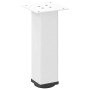 Patas para mesa de centro 4 uds acero blanco 30-32 cm de , Patas para mesas - Ref: Foro24-4012461, Precio: 60,26 €, Descuento: %