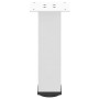 Patas para mesa de centro 4 uds acero blanco 30-32 cm de , Patas para mesas - Ref: Foro24-4012461, Precio: 60,26 €, Descuento: %