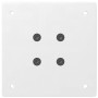 Patas para mesa de centro 4 uds acero blanco 30-32 cm de , Patas para mesas - Ref: Foro24-4012461, Precio: 60,26 €, Descuento: %