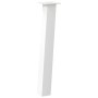 Patas para mesa de centro 4 uds acero blanco 72 cm de , Patas para mesas - Ref: Foro24-4012505, Precio: 85,72 €, Descuento: %