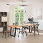 Patas para mesa comedor forma U 2uds acero negro 70x(72-73)cm de , Patas para mesas - Ref: Foro24-4012792, Precio: 74,46 €, D...