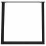 Patas para mesa comedor forma U 2uds acero negro 70x(72-73)cm de , Patas para mesas - Ref: Foro24-4012792, Precio: 74,46 €, D...