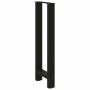 Patas de mesa de centro acero negro 2 uds 50x(100-101) cm de , Patas para mesas - Ref: Foro24-4013340, Precio: 134,83 €, Desc...