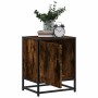 Mesitas noche 2 uds madera ingeniería roble ahumado 40x31x50 cm de , Mesitas de noche - Ref: Foro24-848714, Precio: 64,96 €, ...