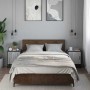 Mesitas noche 2 uds madera ingeniería gris sonoma 40x31x50 cm de , Mesitas de noche - Ref: Foro24-848716, Precio: 67,80 €, De...