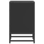 Mesitas de noche 2uds madera ingeniería negro 40x31x50 cm metal de , Mesitas de noche - Ref: Foro24-848700, Precio: 64,57 €, ...
