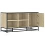 Banco zapatero madera de ingeniería roble sonoma 100x40x53,5 cm de , Bancos para recibidores y almacenamiento - Ref: Foro24-8...