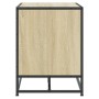 Banco zapatero madera de ingeniería roble sonoma 100x40x53,5 cm de , Bancos para recibidores y almacenamiento - Ref: Foro24-8...