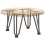 Patas mesa tipo horquilla 4 uds acero macizo acero natural 20cm de , Patas para mesas - Ref: Foro24-4012435, Precio: 35,38 €,...