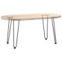 Patas mesa tipo horquilla 4uds acero macizo acero natural 42 cm de , Patas para mesas - Ref: Foro24-4012423, Precio: 47,50 €,...