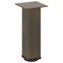 Patas para mesa de centro 4 uds acero acero natural 30-32 cm de , Patas para mesas - Ref: Foro24-4012463, Precio: 67,31 €, De...