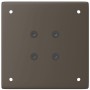 Patas para mesa de centro 4 uds acero acero natural 30-32 cm de , Patas para mesas - Ref: Foro24-4012463, Precio: 67,31 €, De...