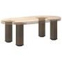 Patas para mesa de centro 4 uds acero acero natural 30-32 cm de , Patas para mesas - Ref: Foro24-4012463, Precio: 67,31 €, De...