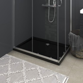 Plato de ducha rectangular ABS negro 70x100 cm de vidaXL, Platos de ducha - Ref: Foro24-148915, Precio: 112,23 €, Descuento: %