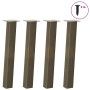 Patas para mesa de centro 4 uds acero acero natural 72 cm de , Patas para mesas - Ref: Foro24-4012507, Precio: 85,74 €, Descu...