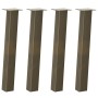 Patas para mesa de centro 4 uds acero acero natural 72 cm de , Patas para mesas - Ref: Foro24-4012507, Precio: 85,74 €, Descu...