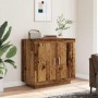 Aparador de madera contrachapada envejecida 80x40x75 cm de , Aparadores - Ref: Foro24-856862, Precio: 88,03 €, Descuento: %
