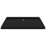 Plato de ducha rectangular ABS negro 70x100 cm de vidaXL, Platos de ducha - Ref: Foro24-148915, Precio: 112,23 €, Descuento: %