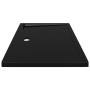 Plato de ducha rectangular ABS negro 70x100 cm de vidaXL, Platos de ducha - Ref: Foro24-148915, Precio: 112,23 €, Descuento: %