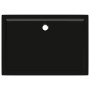 Plato de ducha rectangular ABS negro 70x100 cm de vidaXL, Platos de ducha - Ref: Foro24-148915, Precio: 112,23 €, Descuento: %