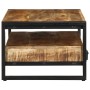 Mesa de centro de madera maciza de mango rugosa 90x50x36 cm de , Mesas de centro - Ref: Foro24-4013557, Precio: 207,72 €, Des...