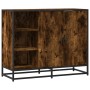 Aparador madera de ingeniería roble ahumado 92x35x76 cm de , Aparadores - Ref: Foro24-849021, Precio: 110,46 €, Descuento: %