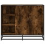 Aparador madera de ingeniería roble ahumado 92x35x76 cm de , Aparadores - Ref: Foro24-849021, Precio: 110,46 €, Descuento: %