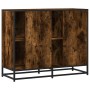 Aparador madera de ingeniería roble ahumado 92x35x76 cm de , Aparadores - Ref: Foro24-849021, Precio: 110,46 €, Descuento: %