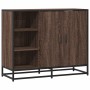 Aparador de madera de ingeniería marrón roble 92x35x76 cm de , Aparadores - Ref: Foro24-849023, Precio: 118,23 €, Descuento: %
